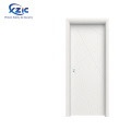 Exterior single flush waterproof wpc door design